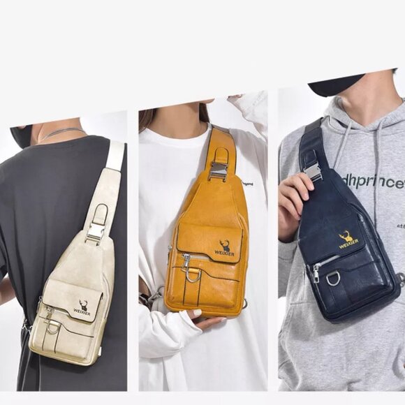 COPY - Crossbody Sling Bag For Men & Women Multi-Compartment Storage Adjustable… - Picture 2 of 8